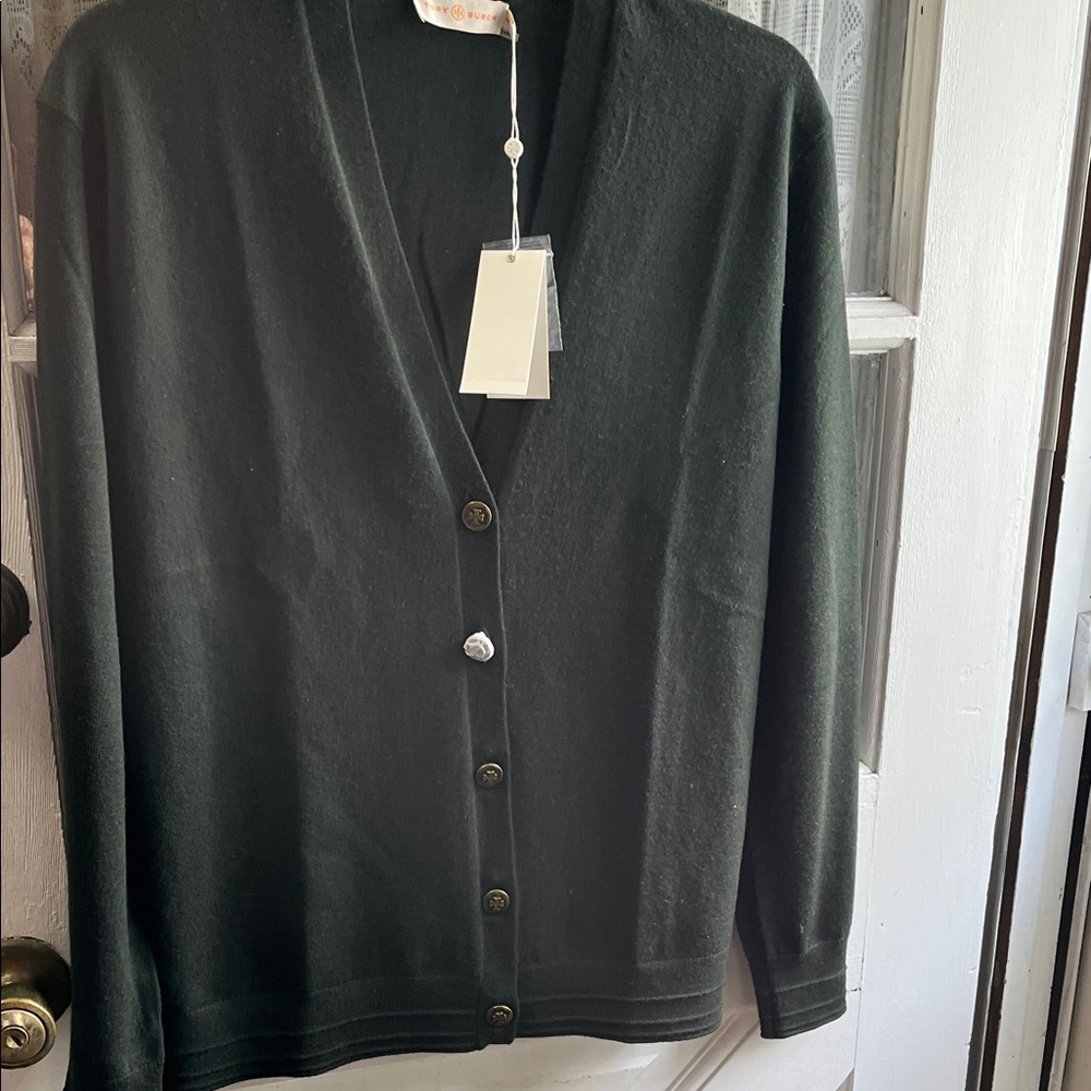NWT Tory Burch Madison Cardigan Size M